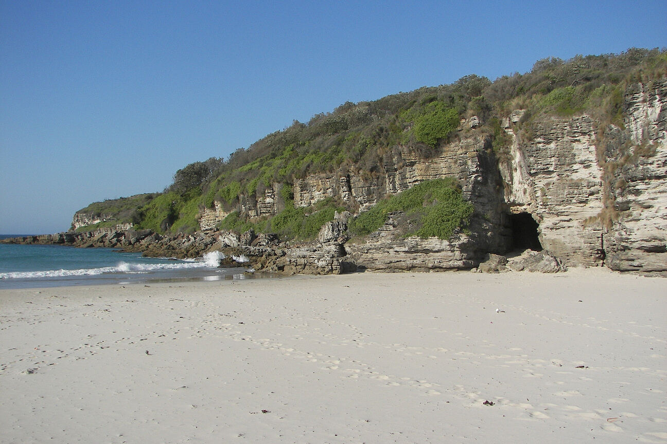 Cave Beach in Booderee National Park